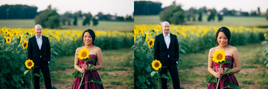 Image of Malisa + Mat | Sunflower Field Engagement | Washington DC Wedding Photography Malisa + Mat | Sunflower Field Engagement | Washington DC Wedding Photography