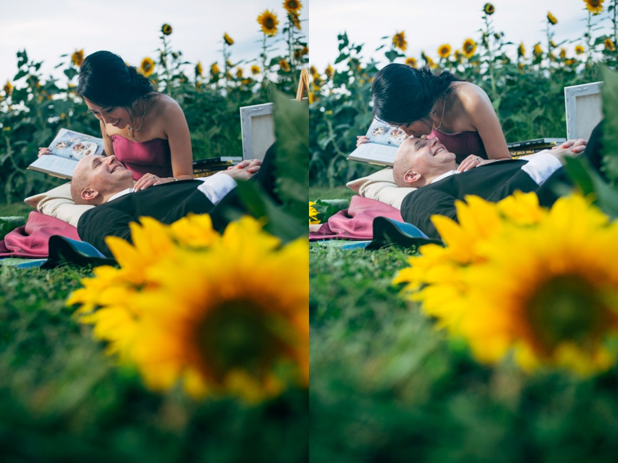 Image of Malisa + Mat | Sunflower Field Engagement | Washington DC Wedding Photography Malisa + Mat | Sunflower Field Engagement | Washington DC Wedding Photography