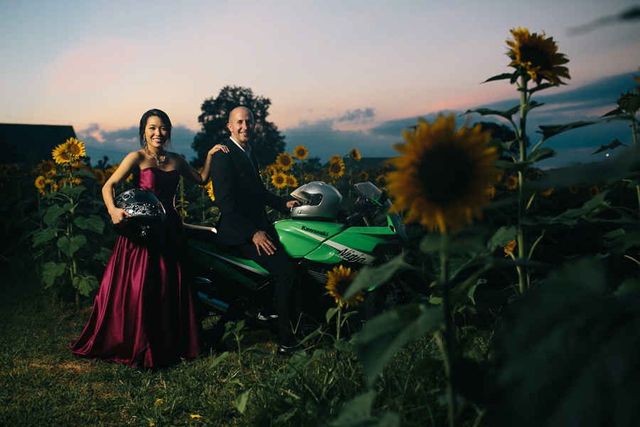 Image of Malisa + Mat | Sunflower Field Engagement | Washington DC Wedding Photography Malisa + Mat | Sunflower Field Engagement | Washington DC Wedding Photography