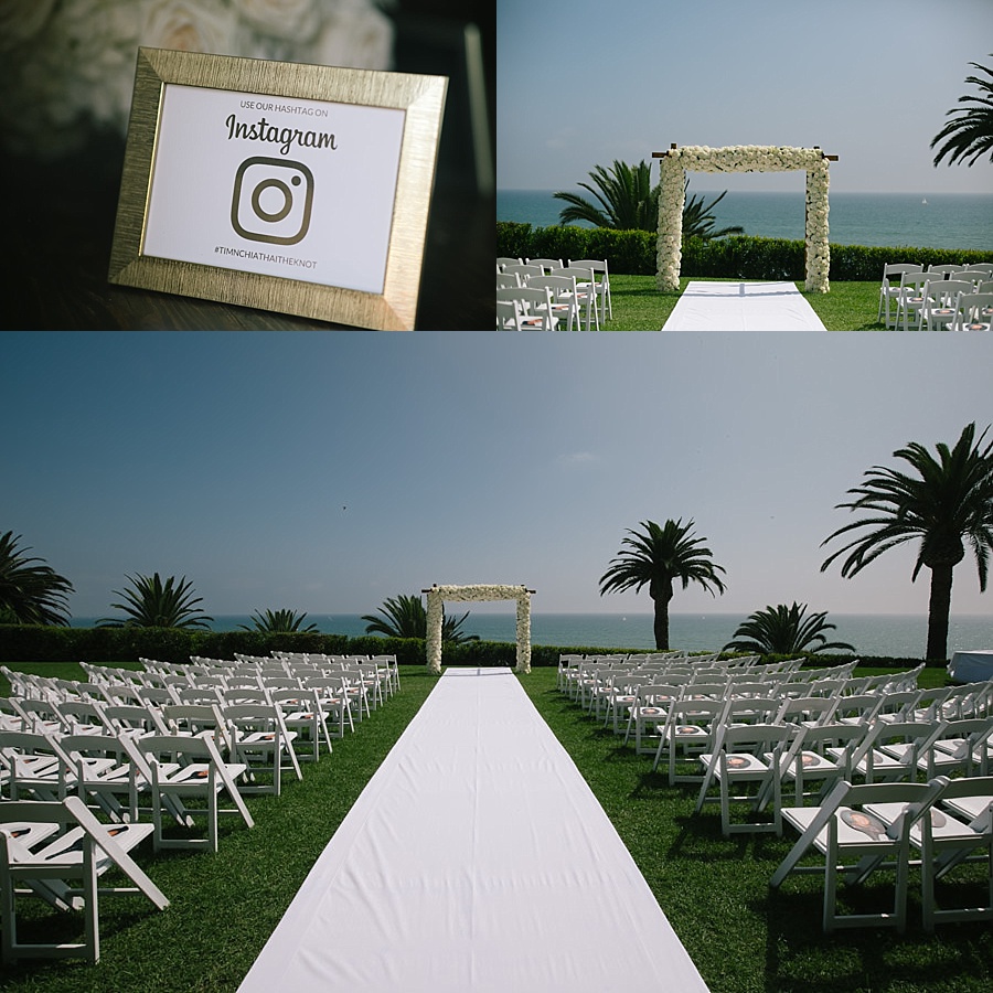 bel-air bay club malibu california timothy delaghetto wedding